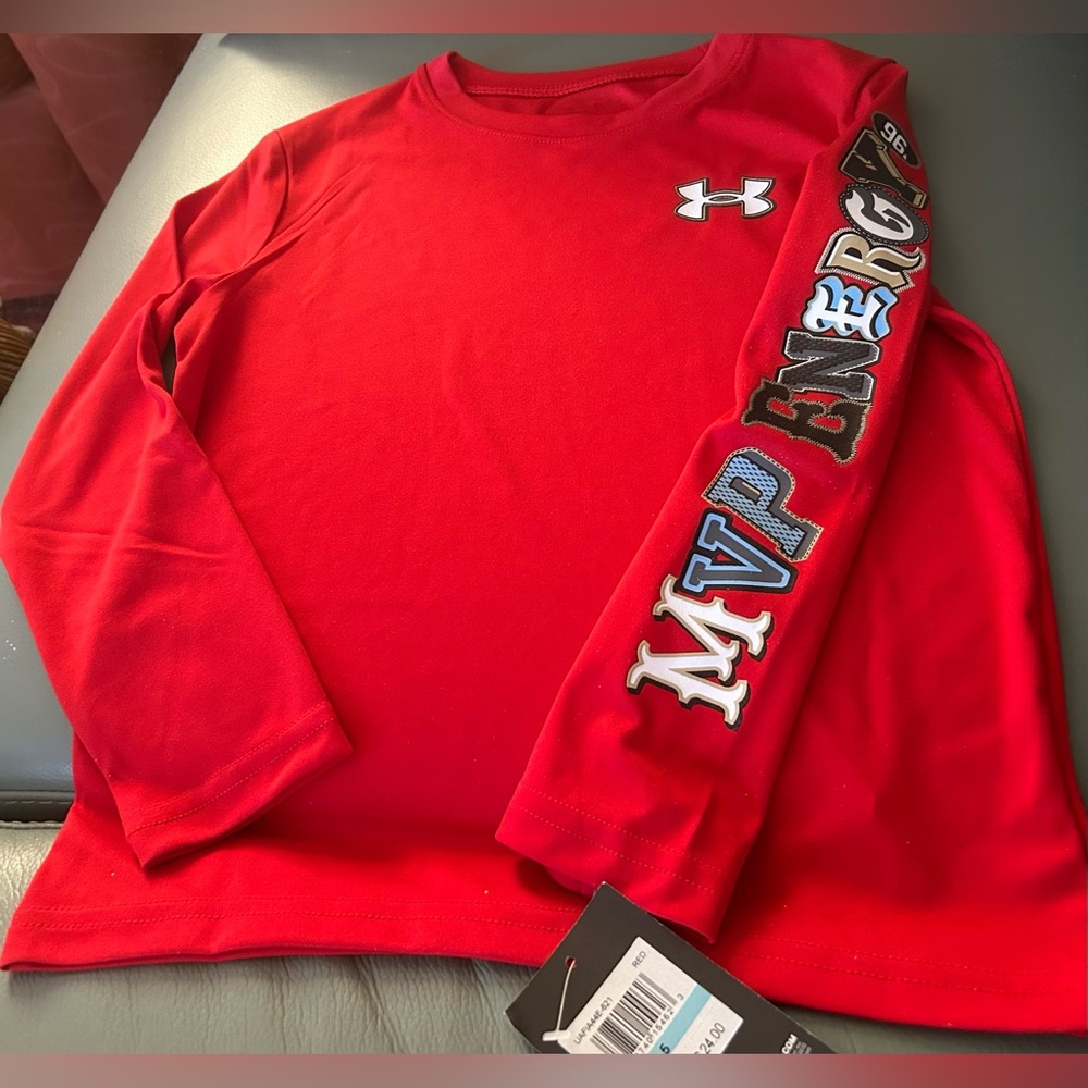 Under Armour Boy’s Size 5 MVP Energy Shirt